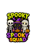 Spooky Squad – Kids Halloween DTF Transfer (6x7)