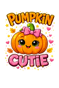 Pumpkin Cutie – Kids Halloween DTF Transfer (6x7)