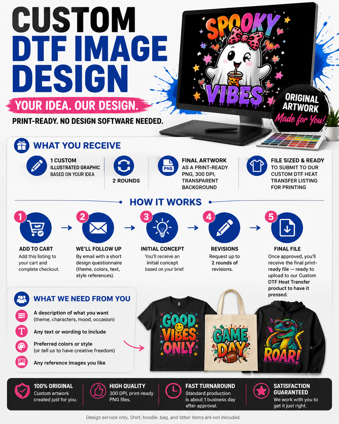 Custom DTF Image Design